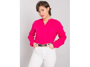 Chemise curte et ample - fuchsia