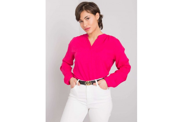 Chemise curte et ample - fuchsia
