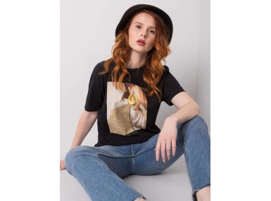T-shirt imprimé - noir