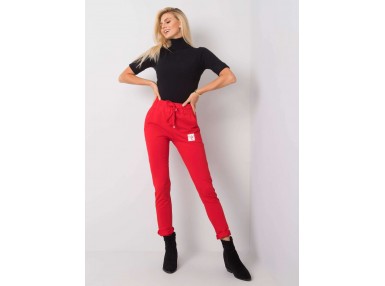 Pantalon de survêtement rouge