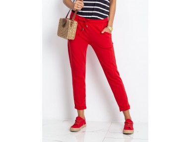 Pantalon de survêtement rouge