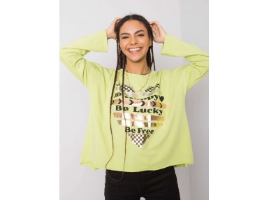 T-shirt femme imprimé - citron vert