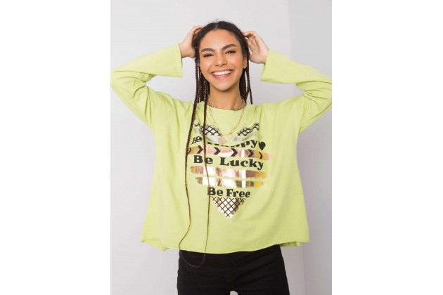 T-shirt femme imprimé - citron vert