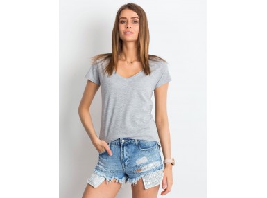 T-shirt en coton - gris