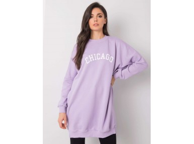 Robe tunique courte - violet clair