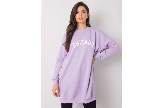 Robe tunique courte - violet clair