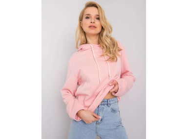 Swea-tshirt à capuche - rose clair