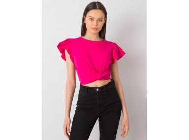 T-shirt en coton - fuchsia