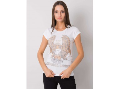 T-shirt en coton - blanc