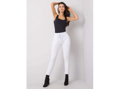 Pantalon de survêtement blanc