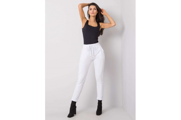 Pantalon de survêtement blanc