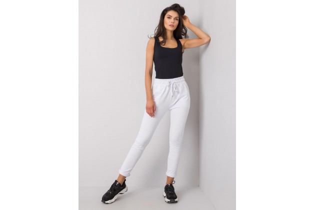 Pantalon de survêtement blanc