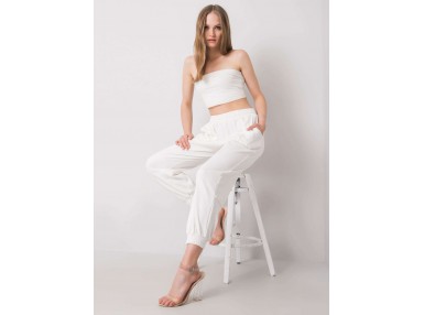 Pantalon de survêtement blanc