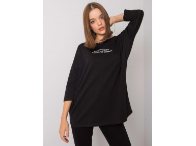 T-shirt en cotton - noir