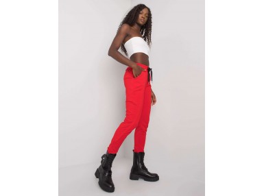 Pantalon de survêtement rouge