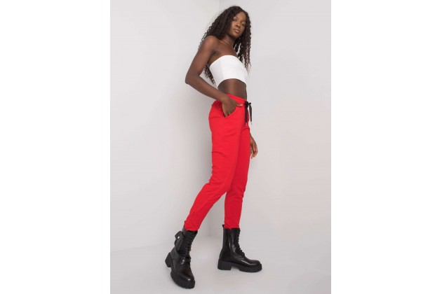 Pantalon de survêtement rouge