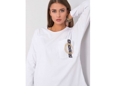 T-shirt en cotton - blanche