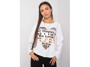 T-shirt femme imprimé - blanche
