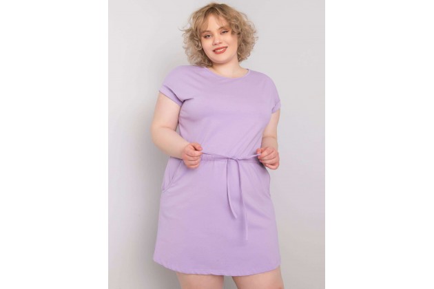 Robe violet clair