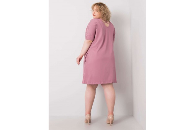 Robe rose foncé