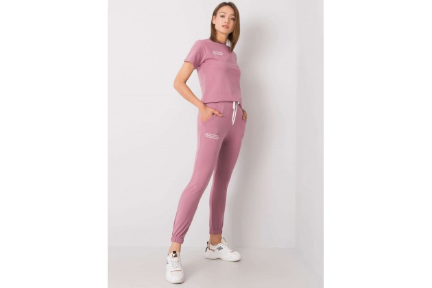 Ensemble rose foncé