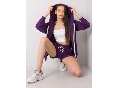 Ensemble violet foncé