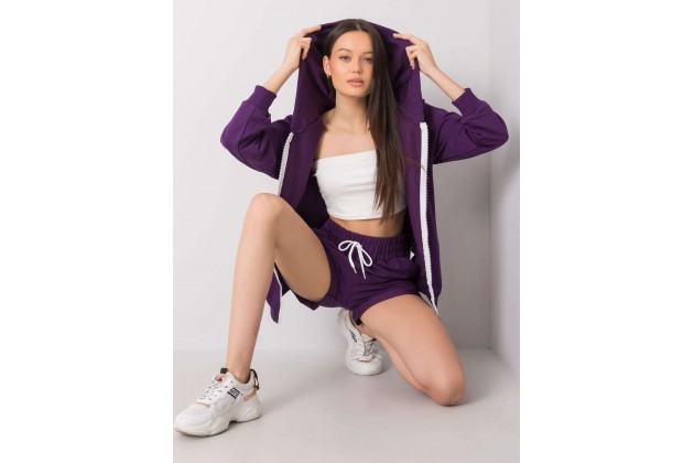 Ensemble violet foncé