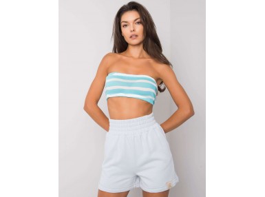 Short bleu clair