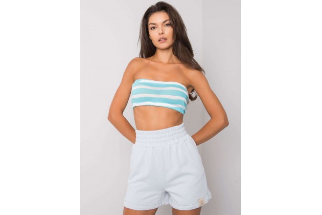 Short bleu clair