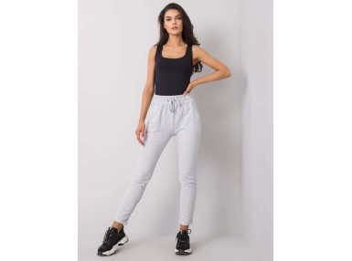 Pantalon de survêtement gris clair