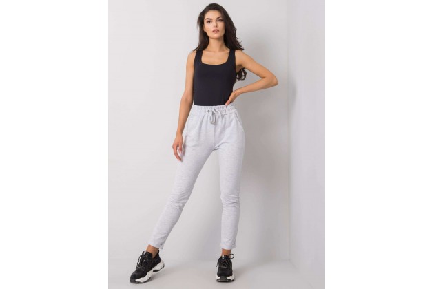 Pantalon de survêtement gris clair