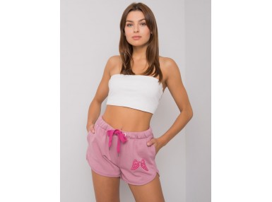 Short rose foncé