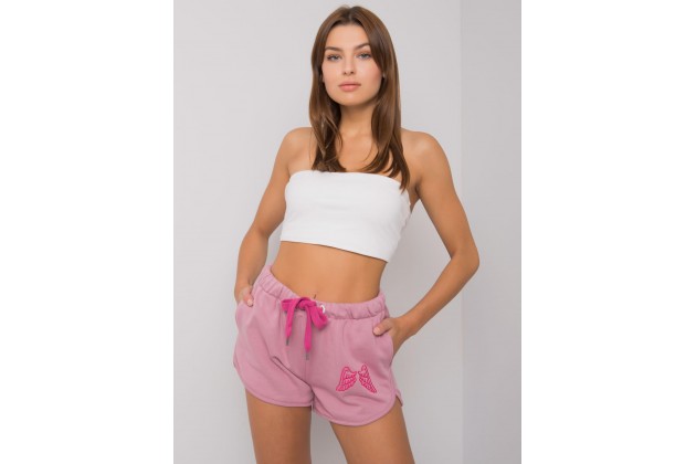 Short rose foncé