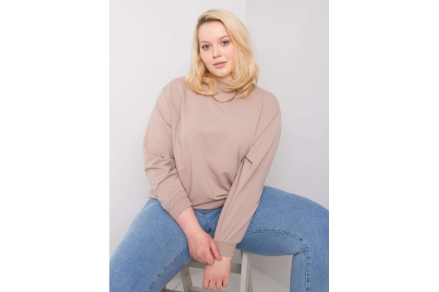 Sweat beige foncé