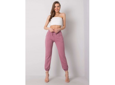 Pantalon de survêtement rose foncé
