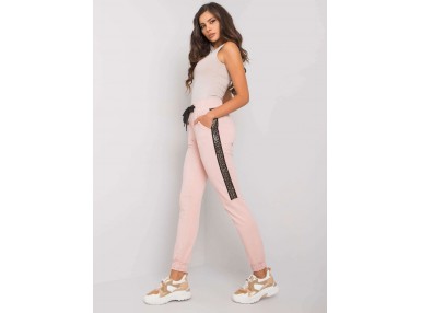 Pantalon de survêtement rose clair