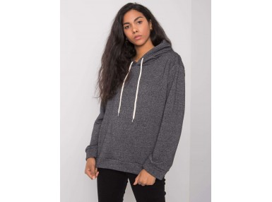 Swea-tshirt à capuche - gris foncé