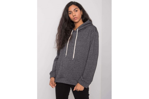 Swea-tshirt à capuche - gris foncé