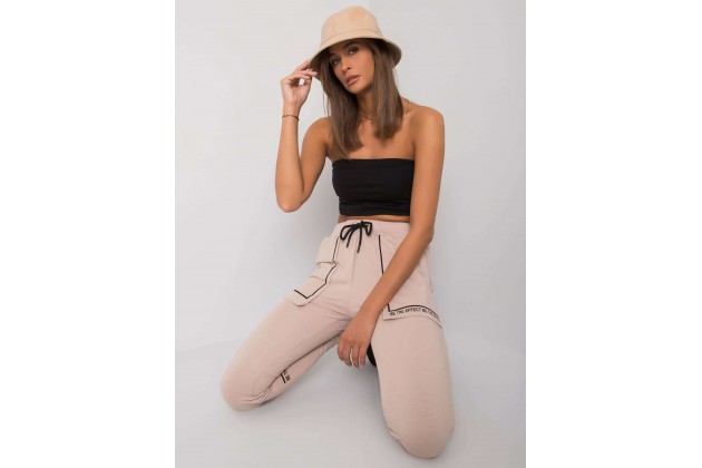 Pantalon de survêtement beige