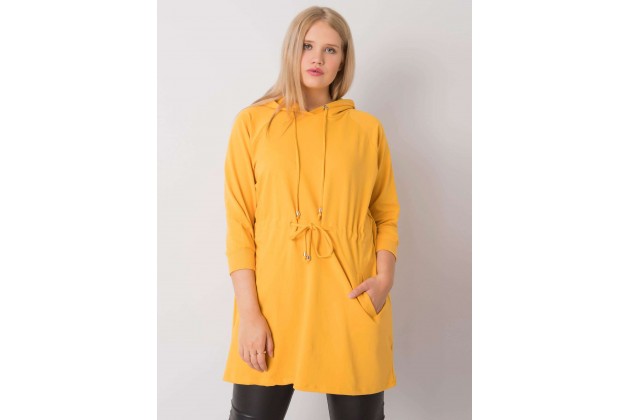 Sweat jaune foncé