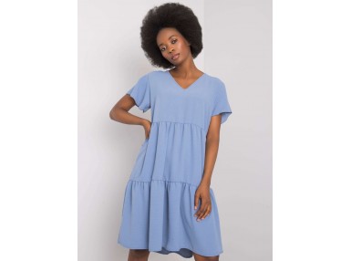 Robe d'été  - bleue