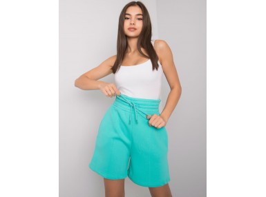 Short turquoise