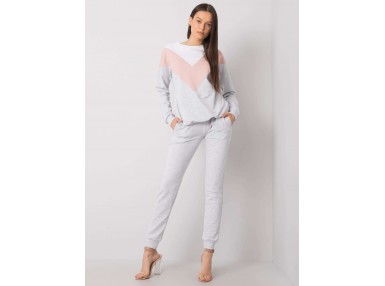 Ensemble gris et rose