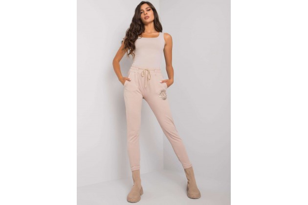 Pantalon de survêtement beige
