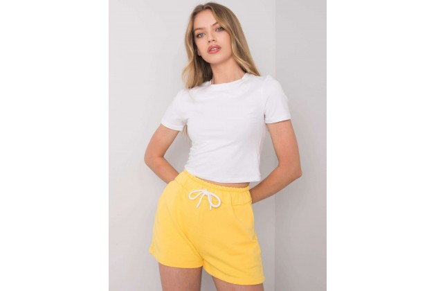 Short jaune