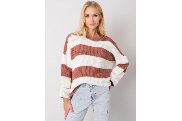 Pull rose foncé
