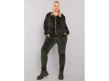 Ensemble confort avec sweat et pantalon -  kaki