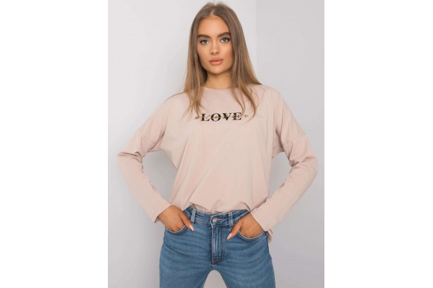T-shirt en cotton - beige