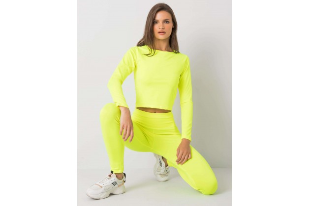 Ensemble jaune fluo