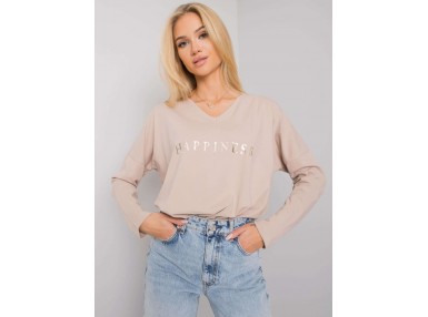 T-shirt en cotton - beige